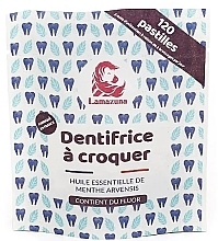 Fluoride Tooth Cleaning Tablets "Spearmint" - Lamazuna Toothtablets — photo N6