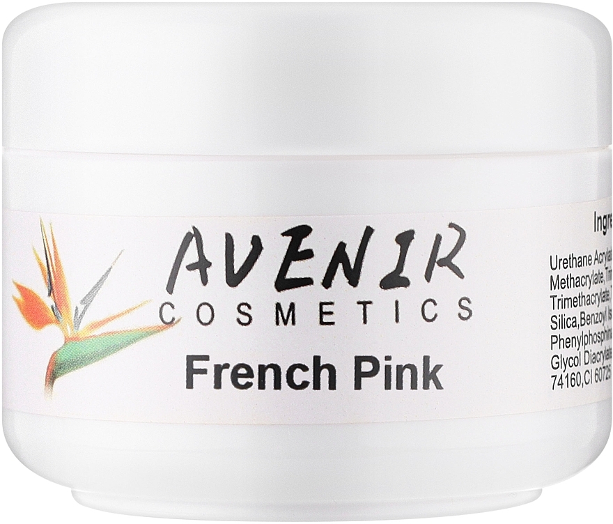 Nail Extension Gel - Avenir Cosmetics French Pink — photo N2