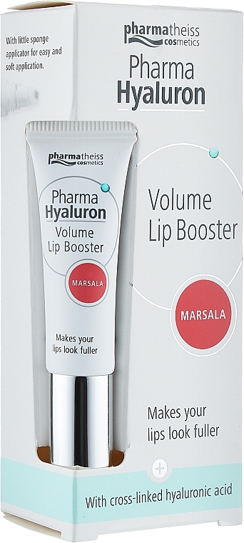 Marsala Lip Balm - Pharma Hyaluron Pharmatheiss Cosmetics Volume LipBooster Marsala — photo N17