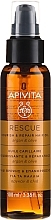 Hair Repair and Nourish Oil with Argan Oil and Olive - Apivita Rescue Hair Oil With Argan Oil & Olive — photo N1