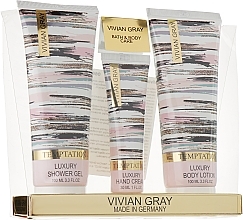 Fragrances, Perfumes, Cosmetics Set - Vivian Gray Temptation (h/cream/30ml + b/lot/100ml + sh/gel/100ml)