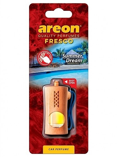 Summer Dream Car Air Freshener - Areon Fresco New Summer Dream Car Perfume — photo N1