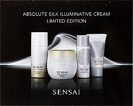 Fragrances, Perfumes, Cosmetics Set - Sensai Absolute Silk Illuminative Cream Limited Set (f/cr/40ml + mousse/30ml + oil/30ml + soap/30ml)