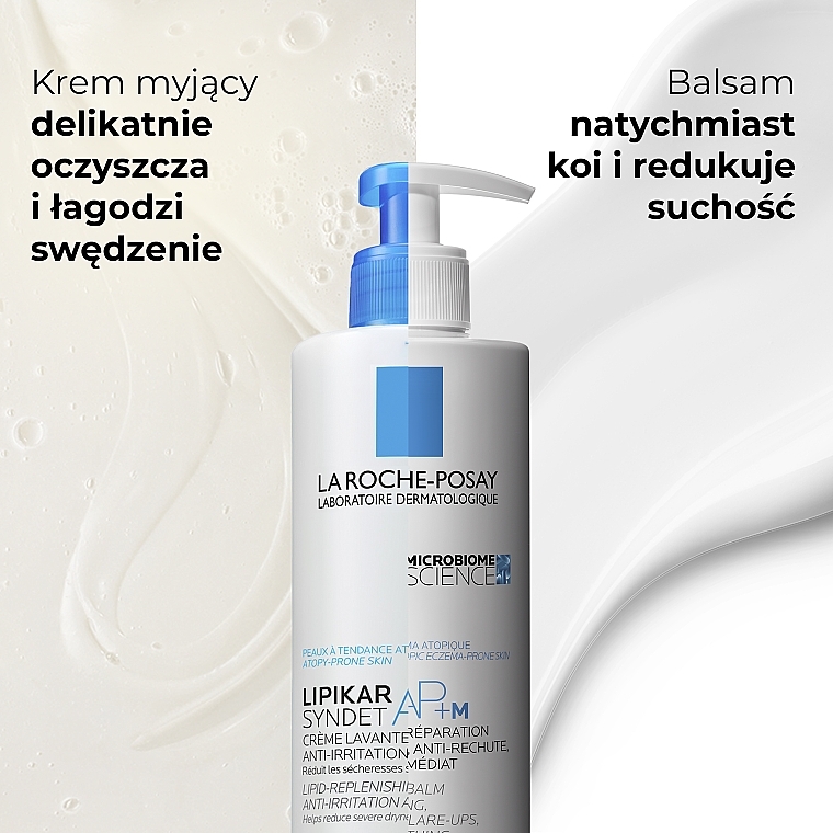 La Roche-Posay Lipikar (cr/400ml + balm/400ml) - Set for Dry Skin Prone to Atopy — photo N4