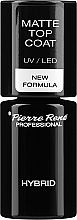 Matte Top Coat for Hybrid Gel Polish - Pierre Rene Hybrid Matte Top Coat — photo N4