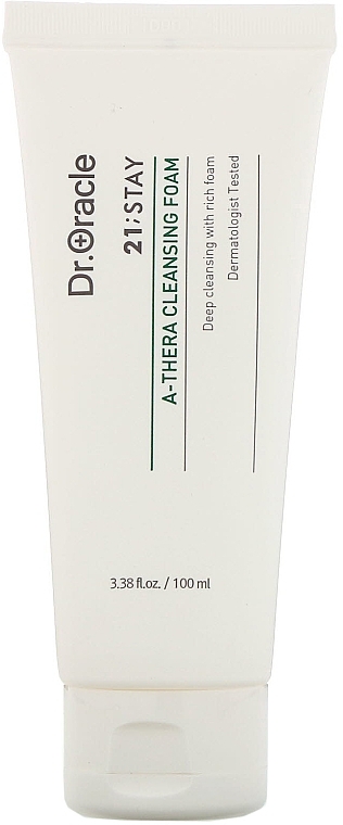 Cleansing Face Foam with Green Tea - Dr. Oracle 21;Stay A-Thera Cleansing Foam — photo N2