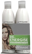 Set - Affinage Mode Re-Energise Shampoo & Conditioner Duo (shampoo/300ml + h/cond/300ml) — photo N1