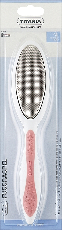 Double-Sided Foot File, light pink - Titania — photo N1