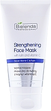 Fragrances, Perfumes, Cosmetics Rutin and Vitamin C Firming Face Mask - Bielenda Professional Program Face Strengthening Face Mask