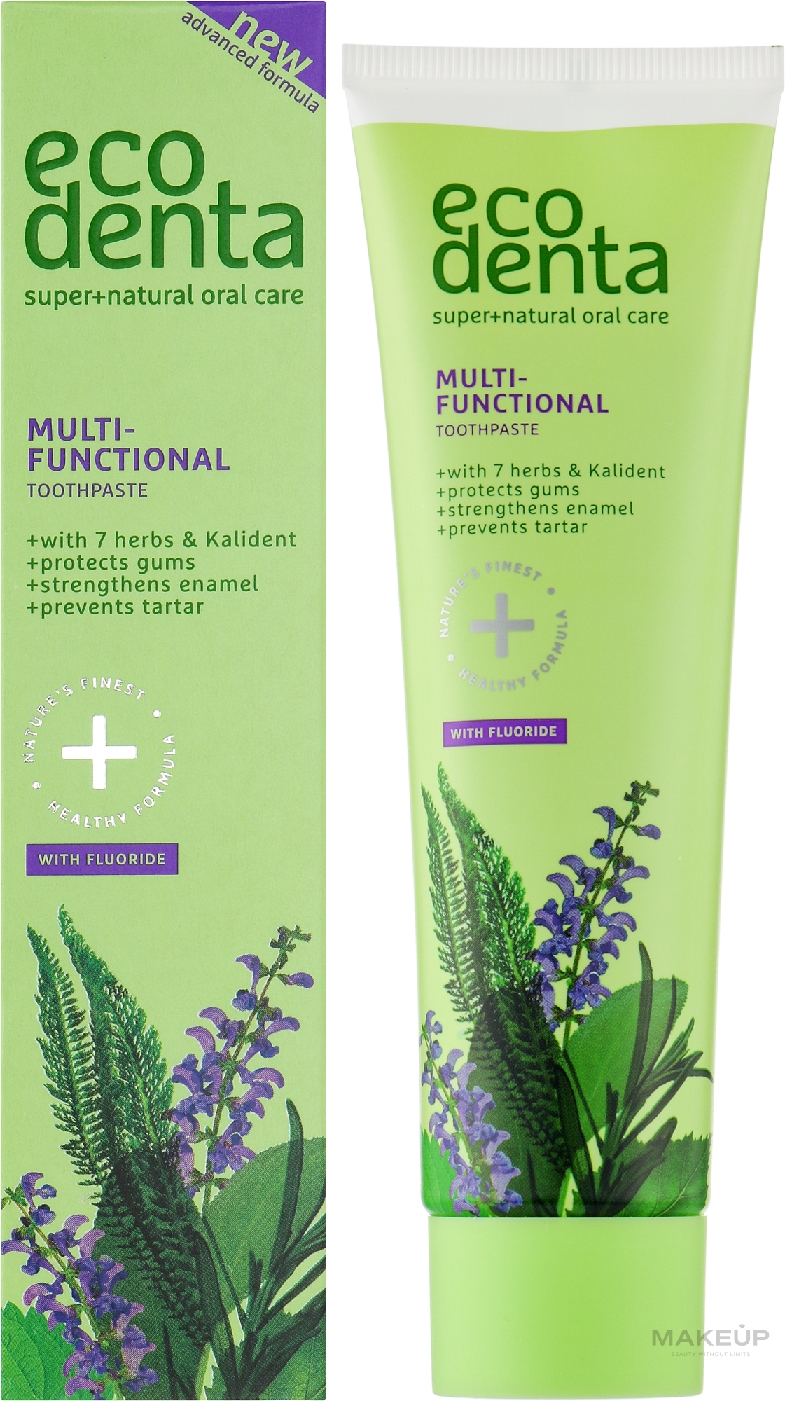 Multifunctional Toothpaste with 7 Herbs Extract - Ecodenta Multifunctional Herbal Toothpaste — photo 100 ml