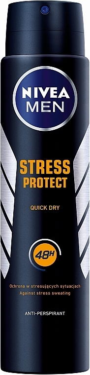 Men Deodorant Antiperspirant Spray "Anti-Stress Protection" - NIVEA Men Stress Protect 48hr Anti-Perspirant Spray — photo N2