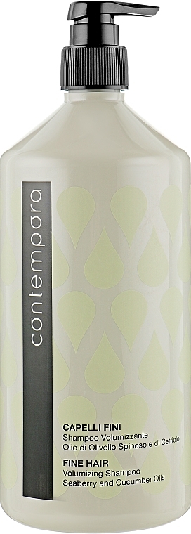 Volumizing Shampoo - Barex Italiana Contempora Fine Hair Volumizing Shampoo — photo N2