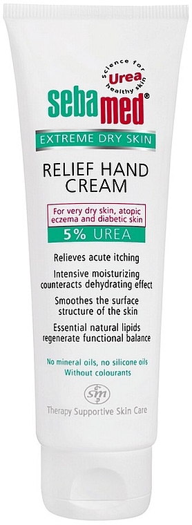 Hand Cream for Very Dry Skin - Sebamed Extreme Dry Skin Relief Hand Cream 5% Urea — photo N14