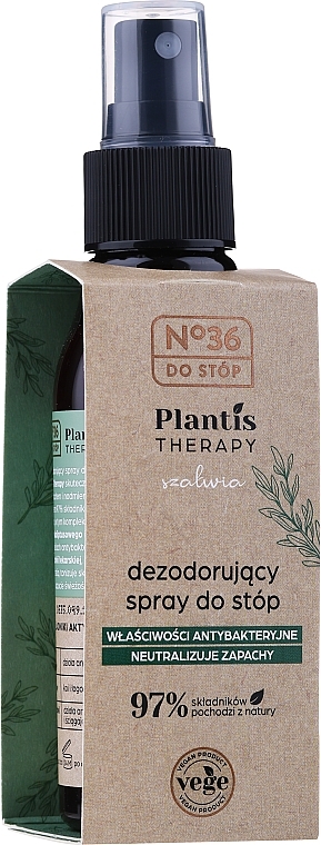 Foot Deodoratn Spray - Pharma CF No.36 Plantis Therapy Foot Spray — photo N1