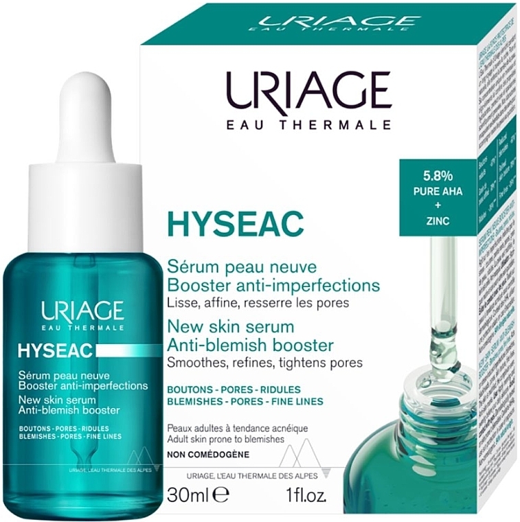 フェイスセラム - Uriage Hyseac New Skin Serum Anti-Blemish Booster — photo N3