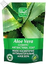 Antibacterial Aloe Soap - Bioton Cosmetics Aloe Liquid Soap (doy-pack)  — photo N5