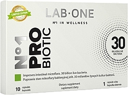 Microflora Probiotic, 10 Caps - Lab One #1 Pro Biotic — photo N1