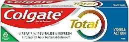 Fragrances, Perfumes, Cosmetics Toothpaste "Visible Action" - Colgate Total Visible Action Toothpaste