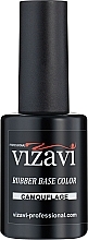 Camouflage Rubber Base Coat, 12 ml - Vizavi — photo N2