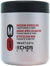 Fragrances, Perfumes, Cosmetics Color-Treated & Damaged Hair Mask - Echosline M1 Color Care After Color Mask