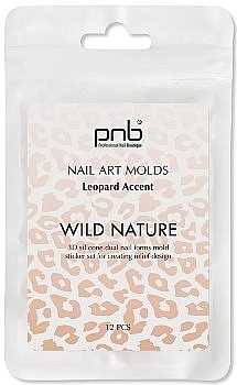 Nail Art Molds - PNB Wild Nature Nail Art Molds Leopard Accent — photo N1