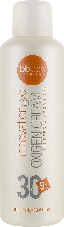 Cream Oxidizer 9% - BBcos InnovationEvo Oxigen Cream 30 Vol — photo N11