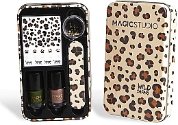 Fragrances, Perfumes, Cosmetics Magic Studio Wild Safari Nail Tin Box - Magic Studio Wild Safari Nail Tin Box