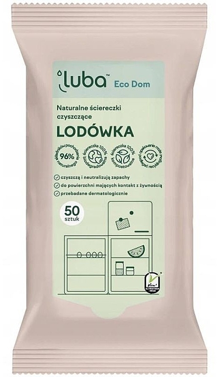 Refrigerators & Microwaves Cleansing Wipes 10x50 cm - Luba — photo N2