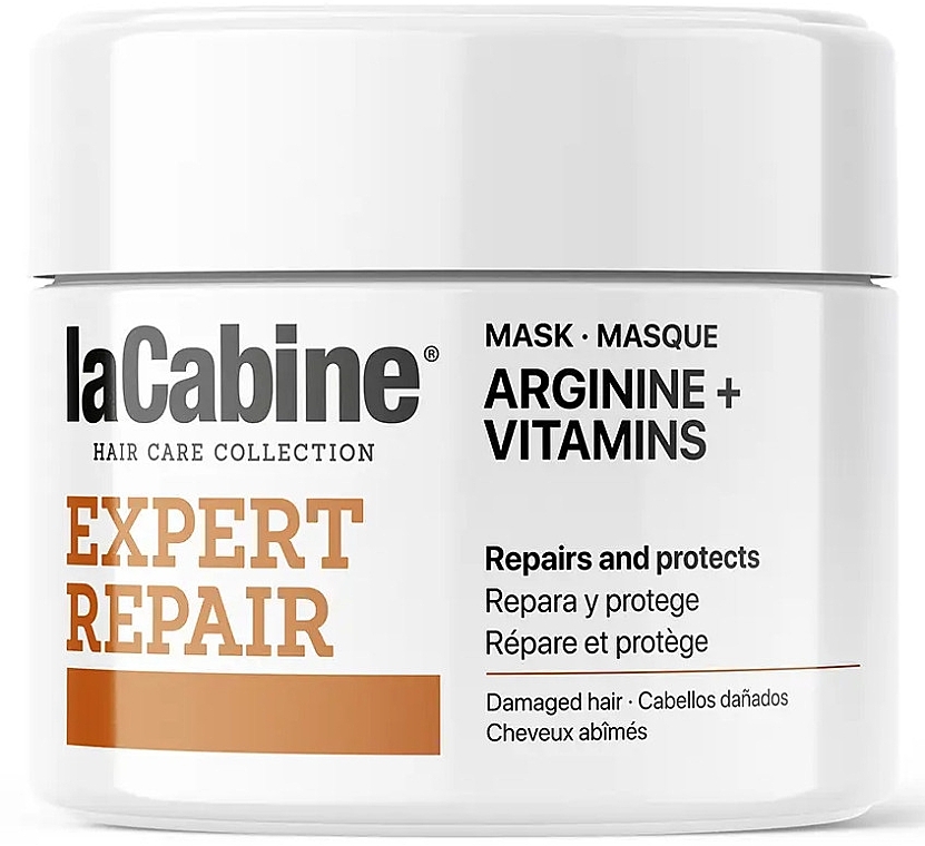 Repairing Arginine & Vitamins Hair Mask - La Cabine Expert Repair Arginine + Vitamins Hair Mask — photo N1