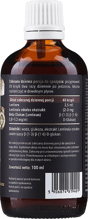 Nano Beta Glukan Dietary Supplement  - Doctor Life Immuna Nano Beta Glukan — photo N2