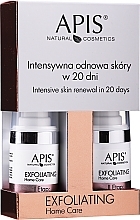 Fragrances, Perfumes, Cosmetics Home Care "Intensive Skin Renewal In 20 Days" - Apis Professional Exfoliating Home Care (emuls/15ml + gel/15ml)