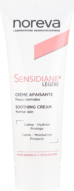 Face Cream with Lightweight Texture - Noreva Laboratoires Sensidiane Legere Soothing Cream Normal Skin — photo N2