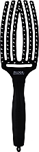 Brush - Olivia Garden Finger Brush Medium Black — photo N1