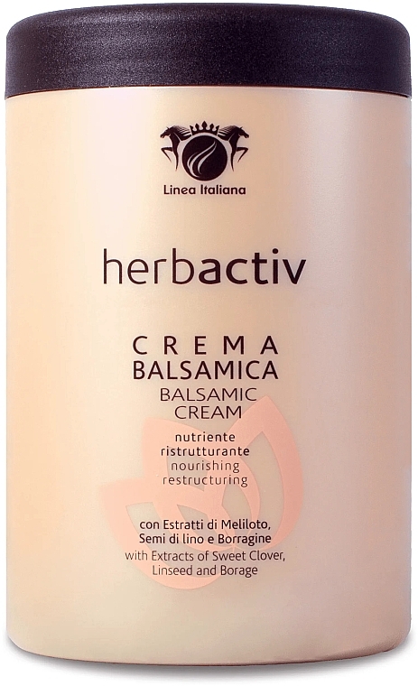 Non-Greasy Conditioner - Linea Italiana Herbactiv Non Greasy Cream Rinse — photo N2