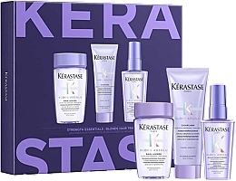 Fragrances, Perfumes, Cosmetics Set - Kerastase Blond Absolu 2023 (shm/80 ml + cond/75 ml + oil/50 ml)