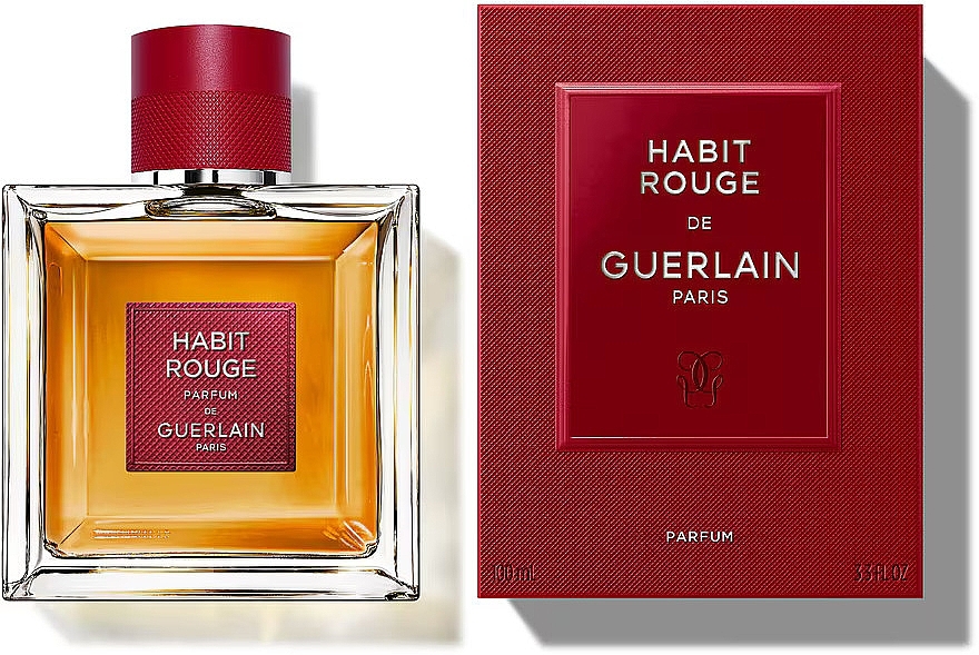 Guerlain Habit Rouge Parfum - パルファム — photo N2