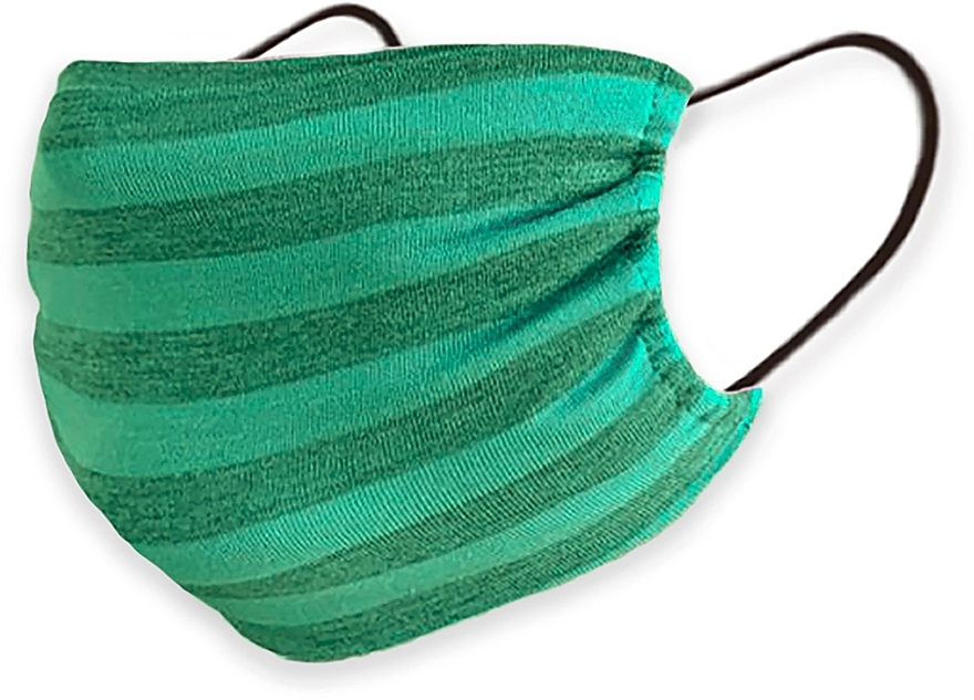 Reusable Knit Mask with Pocket, green - Piel Cosmetics Safe Care — photo N12