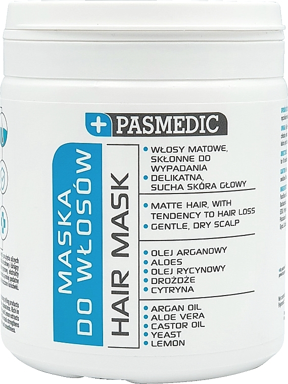 Mask for Dry & Dull Hair - Pasmedic Hair Mask — photo N1