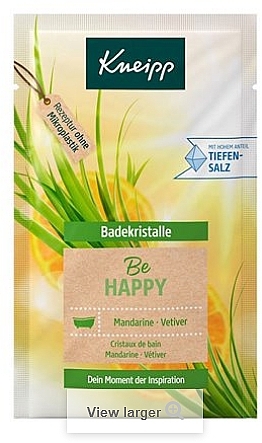 Bath Salt - Kneipp Be-Happy Bath Crystals — photo N1