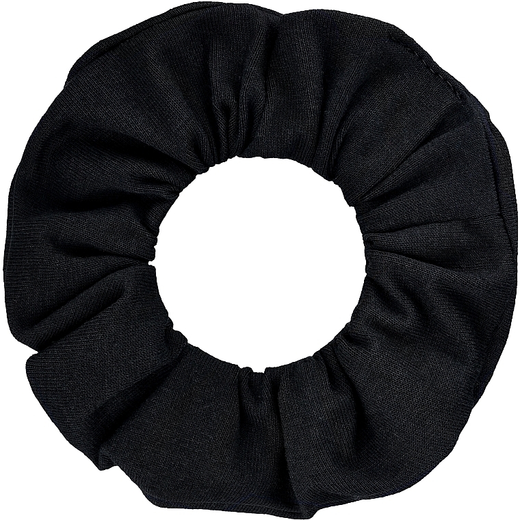 Hair Scrunchie Denim, black "Denim Classic" - MAKEUP Hair Accessories — photo N12