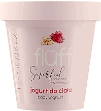 Fragrances, Perfumes, Cosmetics Body Yogurt ‘Raspberry and Almond’ - Fluff Body Yogurt Raspberries and Almonds 