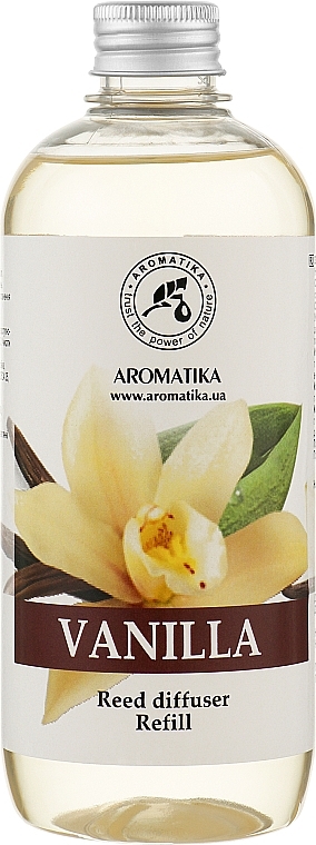 Reed Diffuser Refill "Vanilla" - Aromatika — photo N3
