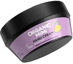Mango & Basil Revitalizing Hand Cream - Organic Mimi Hand Cream Recovery Mango & Basil — photo N1