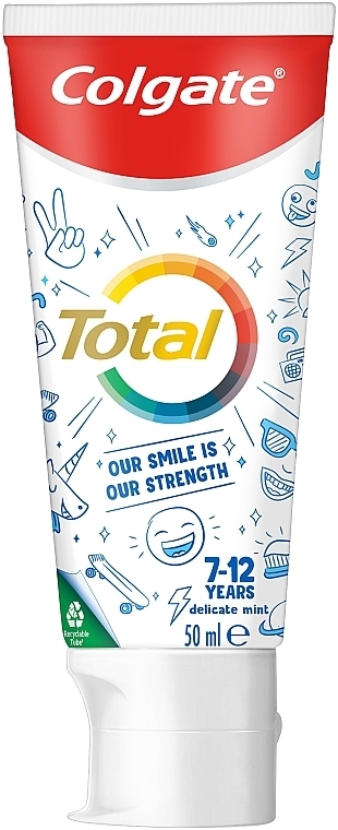 Kids Toothpaste 7-12 years - Colgate Total Junior Toothpaste — photo N5