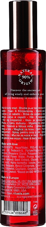 Body Spray - Rituals The Ritual of Ayurveda Body Mist — photo N4