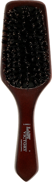 Wooden Hair Brush, HCW-12 - Lady Victory — photo N1