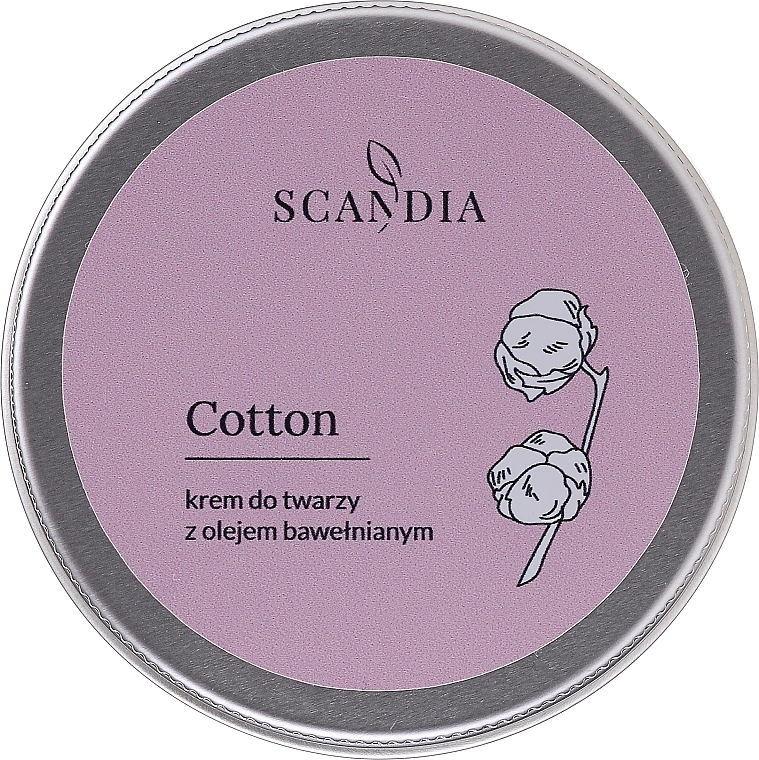 Cotton Oil Face Cream - Scandia Cosmetics Cotton — photo N1