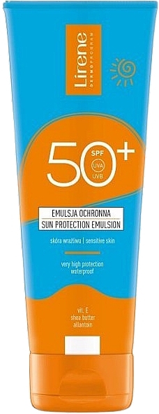 Moisturizing Sunscreen Emulsion SPF 50+ - Lirene Moisturising Emulsion SPF 50+ — photo N2