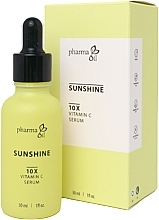 Face Serum - Pharma Oil Sunshine 10X Vitamin C Serum — photo N1