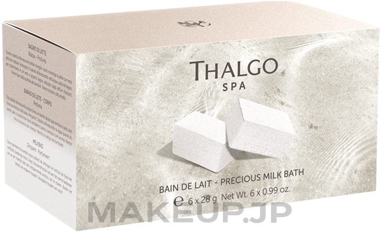 Bath Tablets "Milky Bath" - Thalgo Mer Des Indes Precious Milk Bath — photo 6 x 28 g